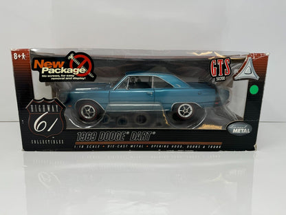 Highway 61 Collectibles 1969 Dodge Dart Mopar Limited Edition 1:18 Diecast