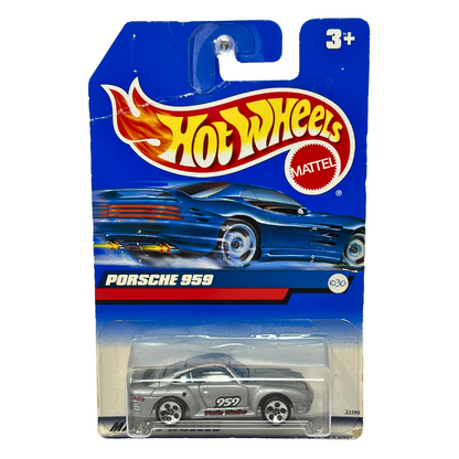 Hot Wheels Porsche 959 1:64 Diecast Silver