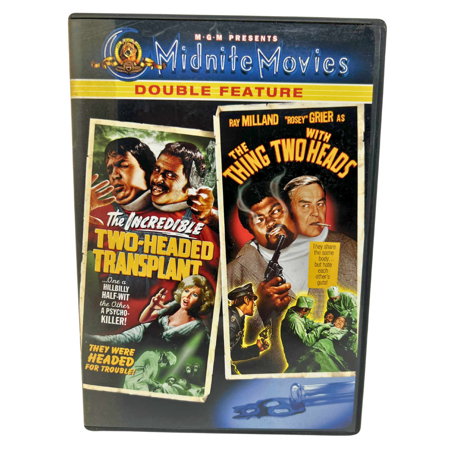 The Incredible 2-Headed Transplant / The Thing With Two Heads (DVD) Horror