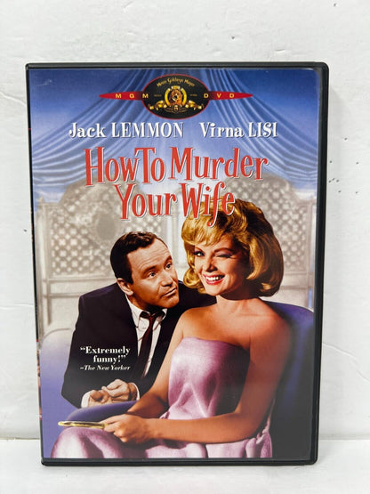 How to Murder Your Wife (DVD) Comedy Good Condition!!!