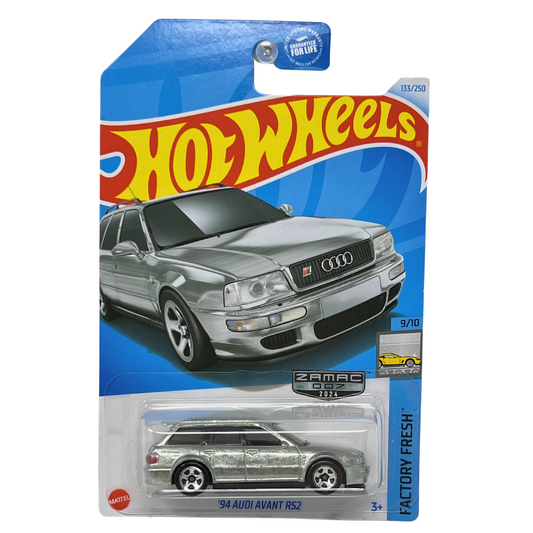 Hot Wheels Factory Fresh 1994 Audi Avant RS2 Zamac 1:64 Diecast