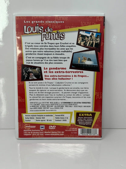 Louis de Funes: The Gendarme and the Extra-Terrestrials (DVD) Comedy Good Shape!