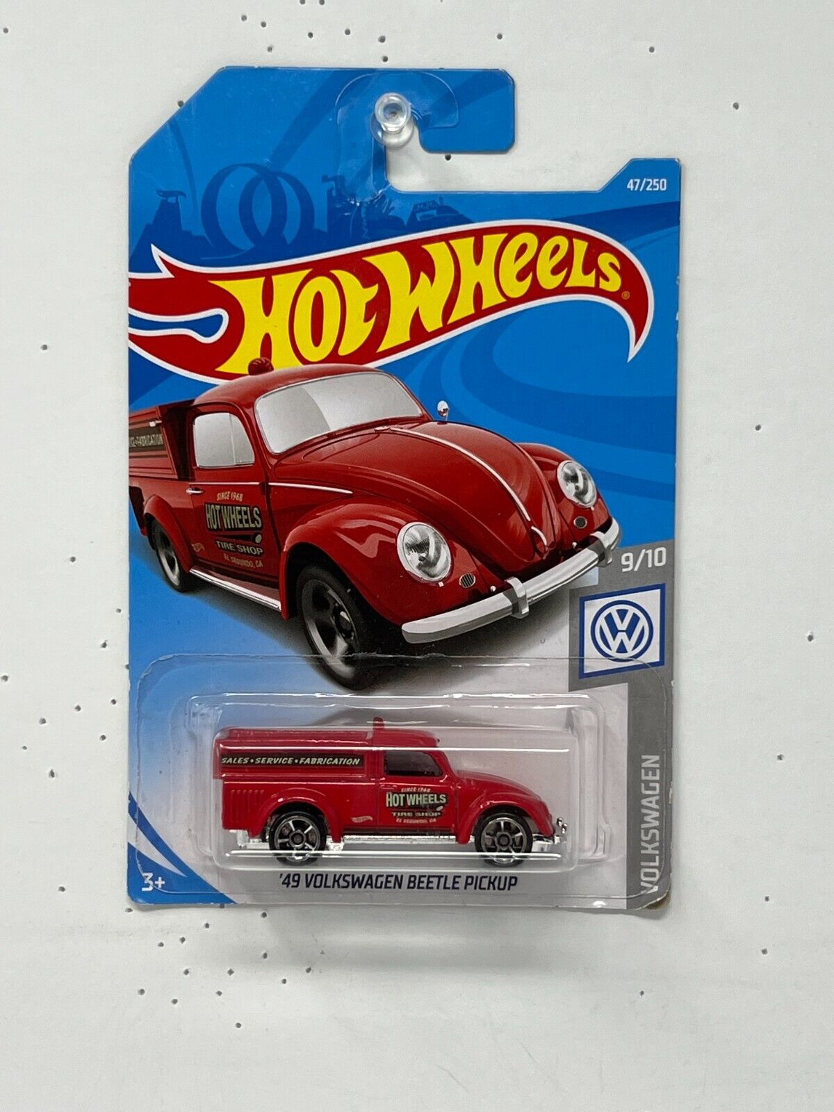 Hot Wheels 1949 Volkswagen Beetle Pickup 1:64 Diecast