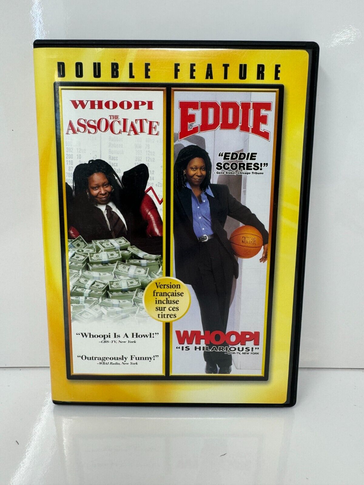 The Associate/ Eddie (DVD) Whoopi Goldberg Comedy Good Condition!!!