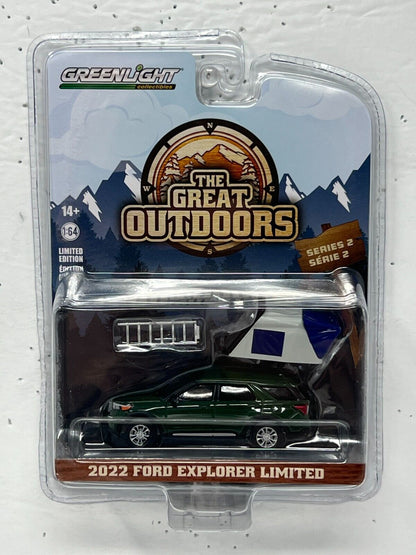 Greenlight The Great Outdoors 2022 Ford Explorer Limited 1:64 Diecast