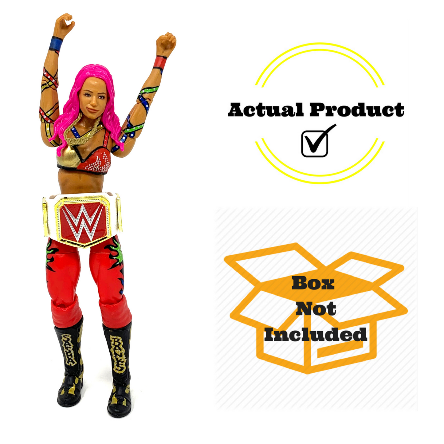 WWE Sasha Banks Elite Collection WrestleMania 35 Wrestling Action Figure