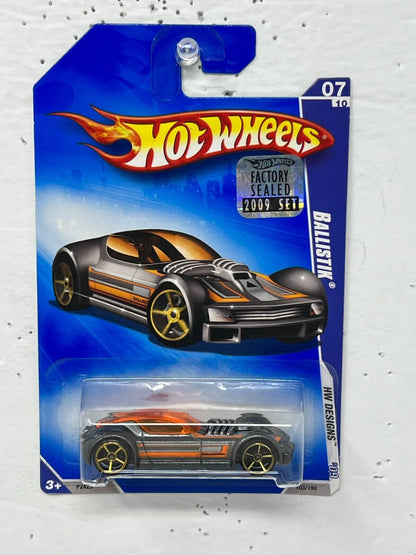 Hot Wheels HW Designs Ballistik 1:64 Diecast Factory Sealed