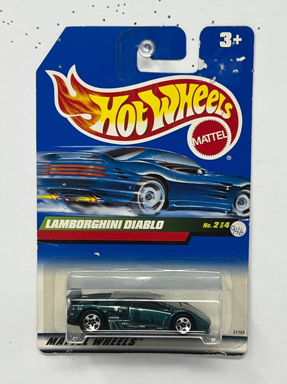 Hot Wheels Lamborghini Diablo 1:64 Diecast Green