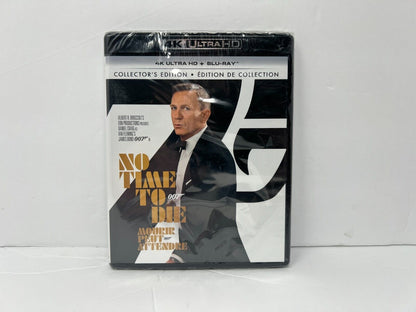 007 James Bond No Time to Die (4K UHD Blu-ray) Action Brand New and Sealed!!!