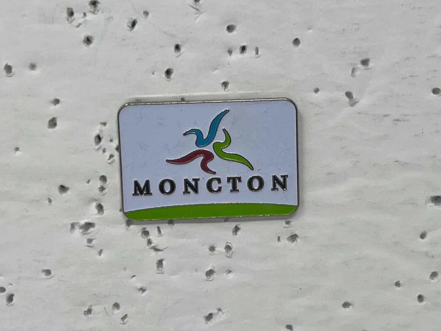 City of Moncton New Brunswick Souvenir Cities & States Lapel Pin SP6