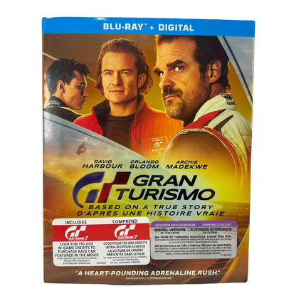 Gran Turismo (Blu-ray) Sports Brand New and Sealed!!!