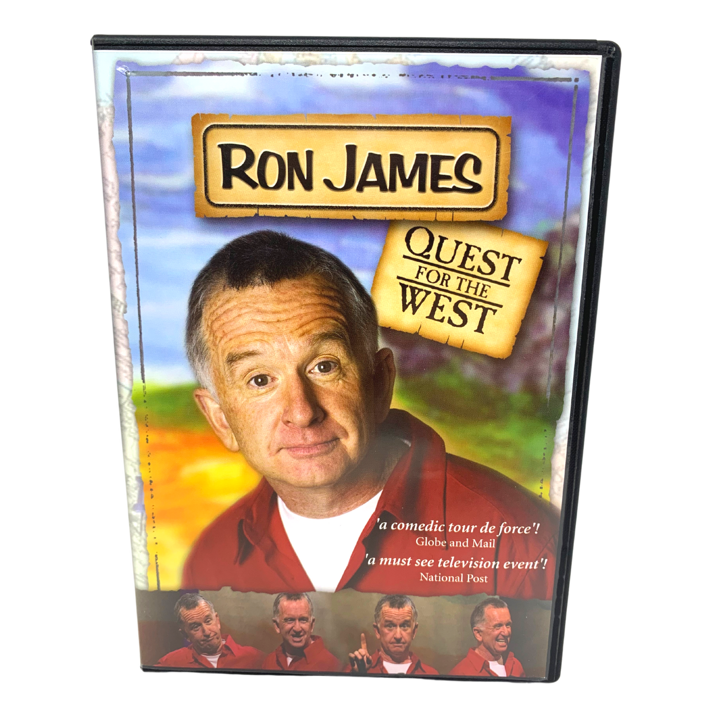 Ron James Quest for the West (DVD) Stand-up Comedy Good Condition!!!