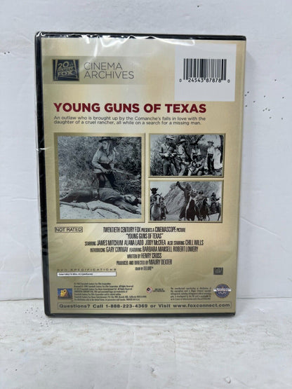 Young Guns of Texas (DVD) Western Brand New and Sealed!!!