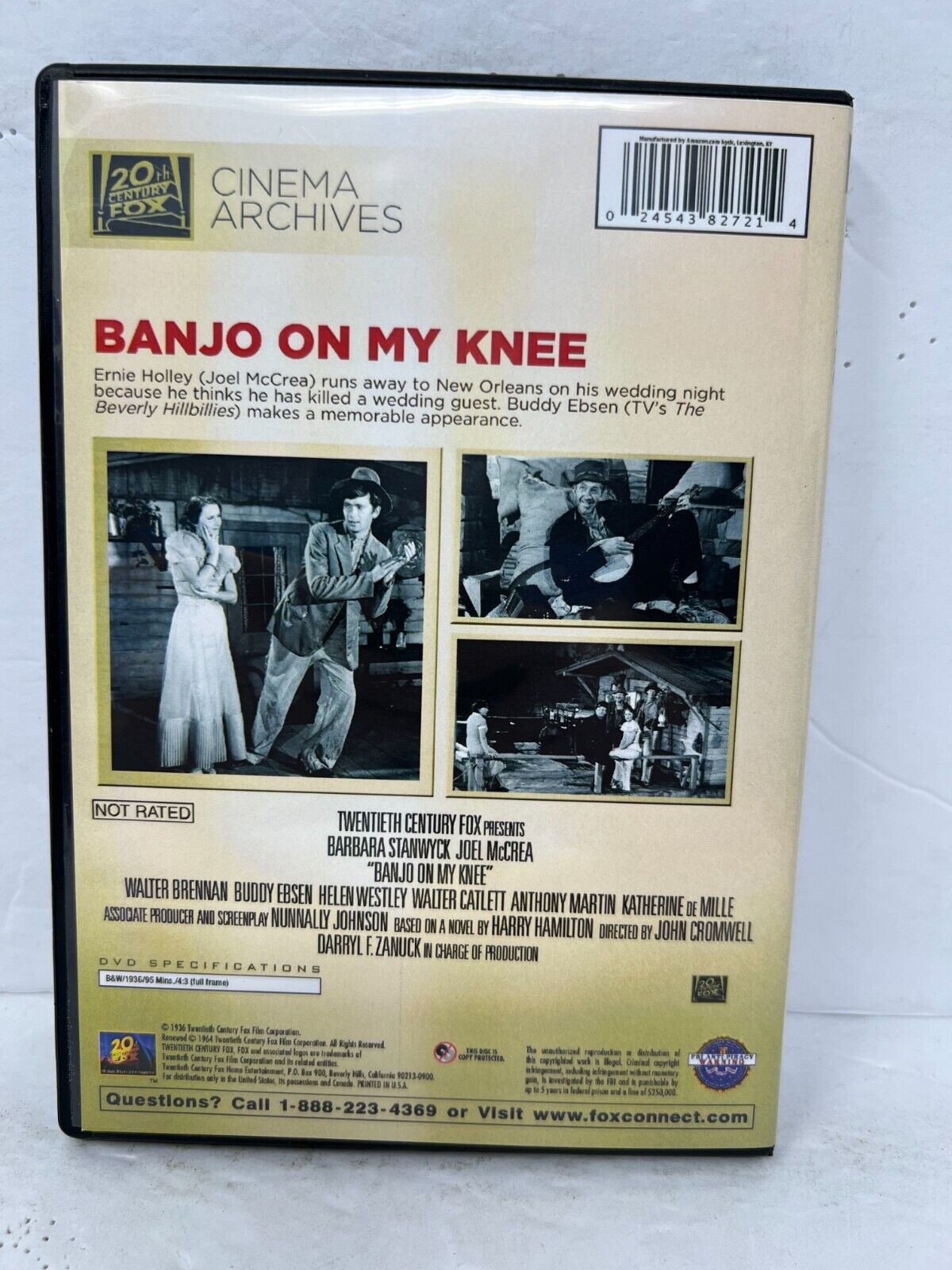 Banjo on My Knee (DVD) Romance Good Condition!!!