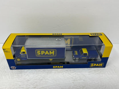 M2 Machines SPAM C60 Truck & 1979 Chevy Silverado Auto-Haulers 1:64 Diecast