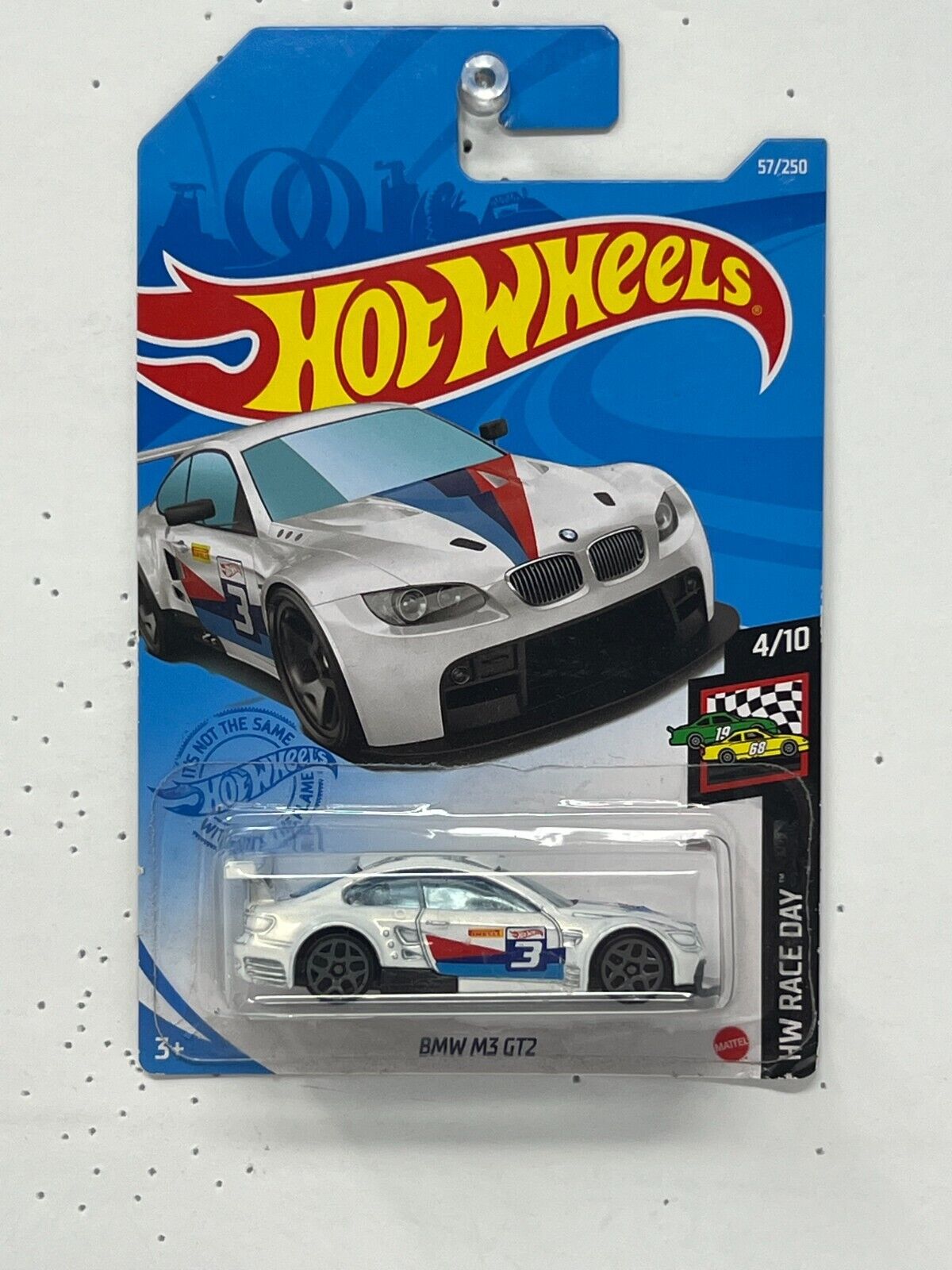 Hot Wheels HW Race Day BMW M3 GT2 1:64 Diecast White