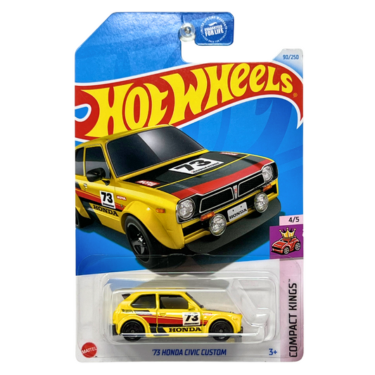 Hot Wheels Compact Kings 1973 Honda Civic Custom 1:64 Diecast