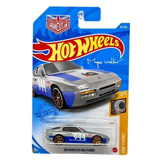 Hot Wheels HW Turbo 1989 Porsche 944 Turbo 1:64 Diecast V2