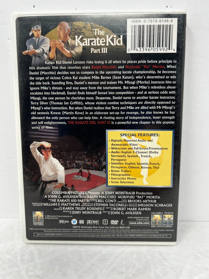 The Karate Kid Part III (DVD) Martial Arts Good Condition!!!