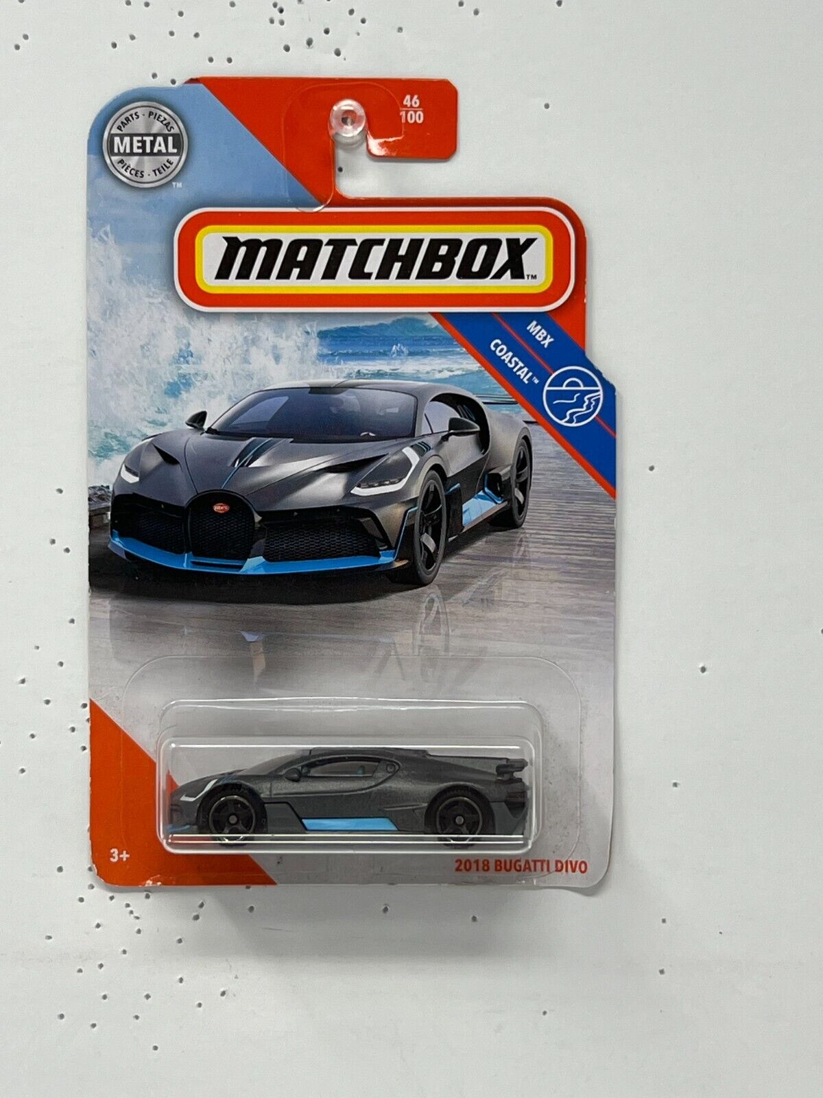 Matchbox MBX Coastal 2018 Bugatti Divo 1:64 Diecast