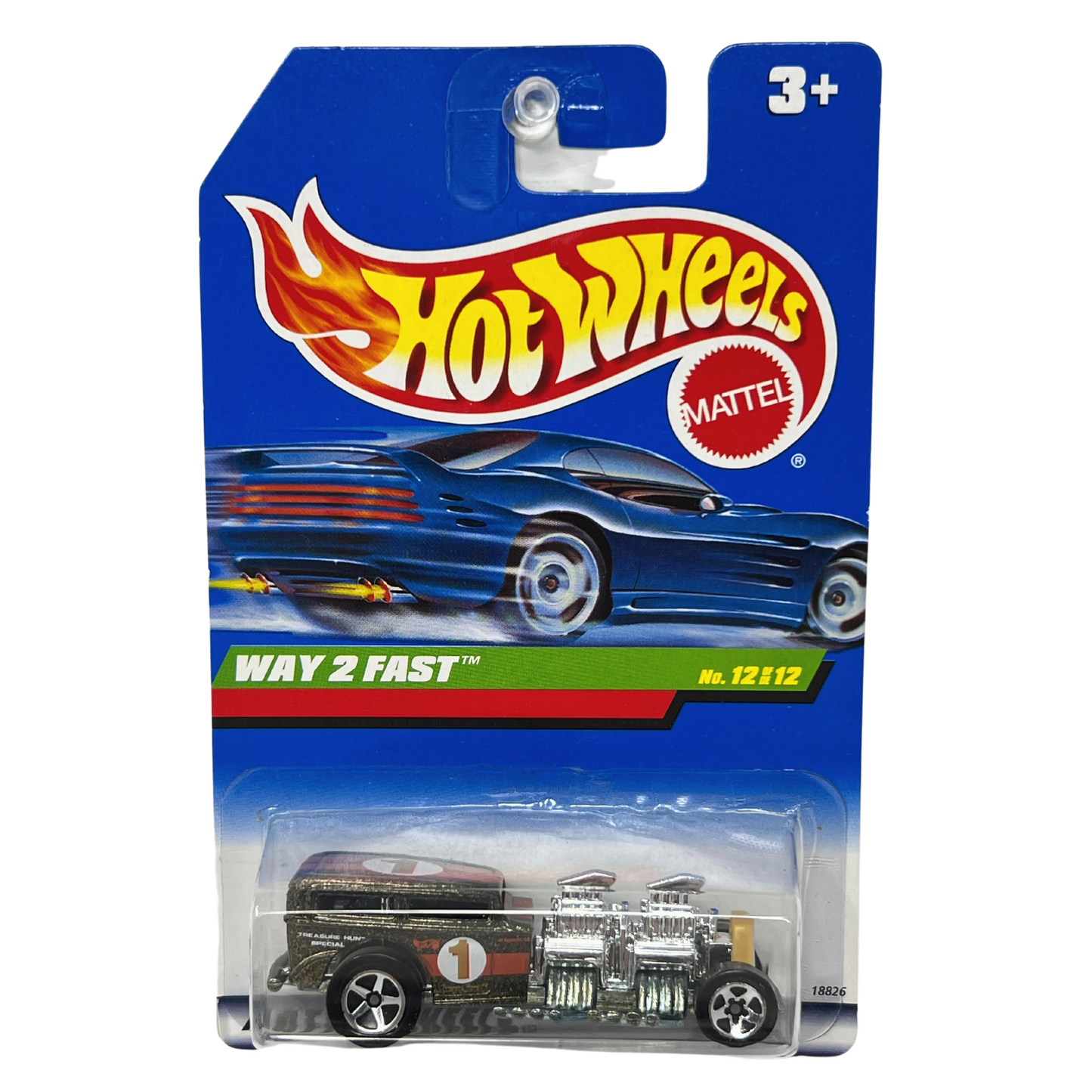 Hot Wheels Treasure Hunt Way 2 Fast 1:64 Diecast