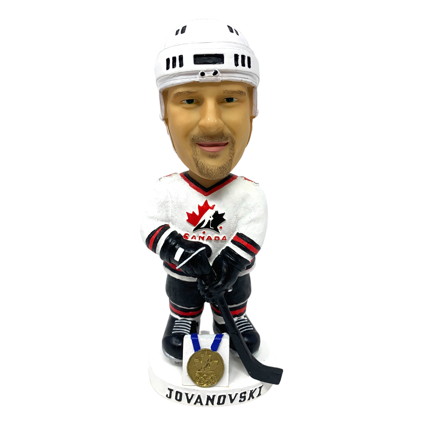 Ed Jovanovski NHL Team Canada 2002 Olympic Gold Medal Bobblehead Figure