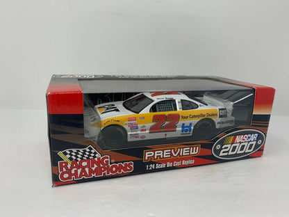 Racing Champions Nascar Ward Burton #22 CAT 2000 Pontiac Grand Prix 1:24 Diecast