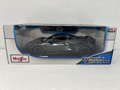 Maisto 2020 Chevrolet Corvette Stingray Coupe Special Edition 1:18 Diecast Gray