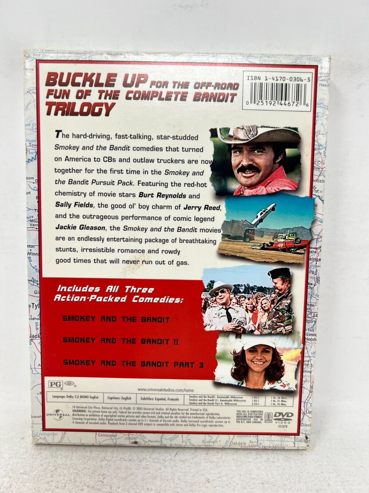 Smokey The Bandit Pursuit Pack (DVD) Collection Action Movie Good Condition!!!