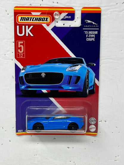 Matchbox UK 2015 Jaguar F-Type Coupe 1:64 Diecast