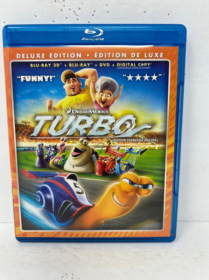 Turbo (Blu-ray 3D) Kids Cartoon Good Condition!!!