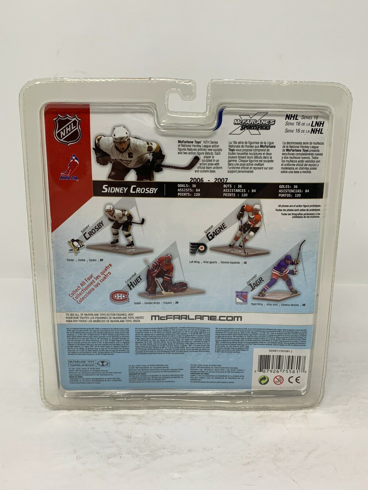 Mcfarlane NHL Sidney Crosby Pittsburgh Penguins Chase Series 16 Figure