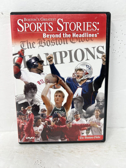 Boston's Greatest Sports Stories Beyond the Headlines (DVD) Sports Good Shape!!!