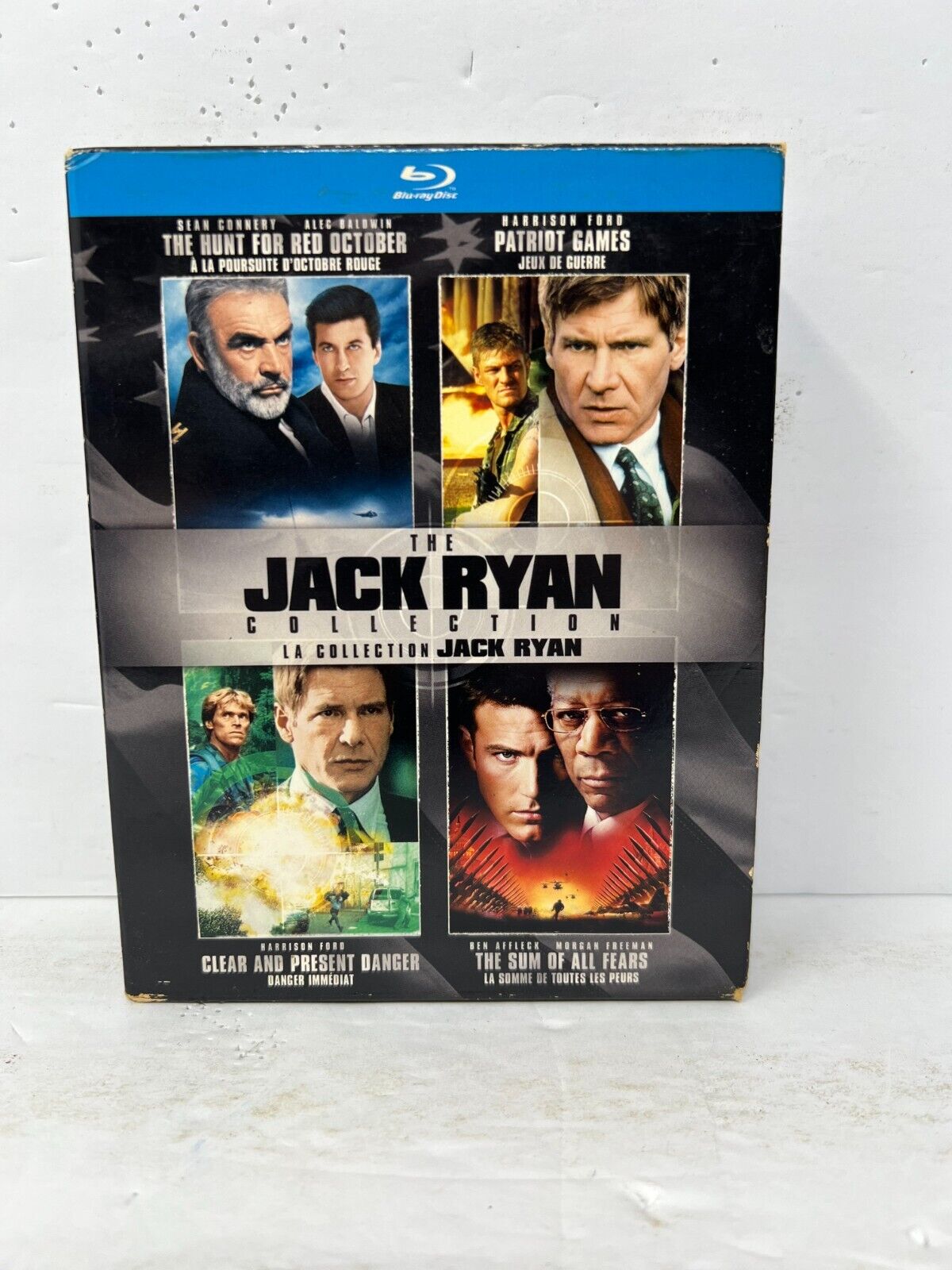 Jack Ryan Collection (Blu-ray) Action Good Condition!!!