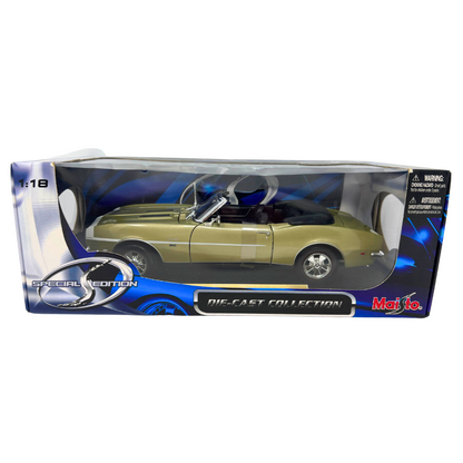 Maisto 1968 Chevrolet Camaro RS/SS 396 Special Edition 1:18 Diecast