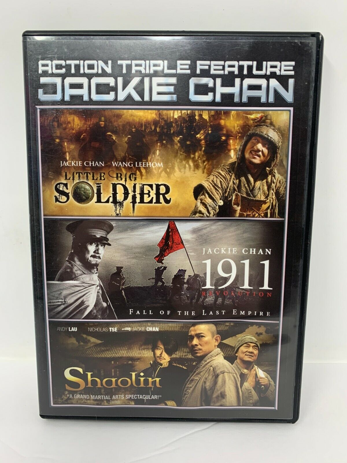 Action Triple Feature Jackie Chan (DVD) Action Movie Collection Good Condition!!