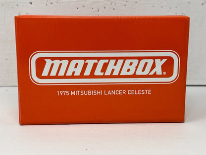 Matchbox 1975 Mitsubishi Lancer Celeste Mattel Creations 1:64 Diecast