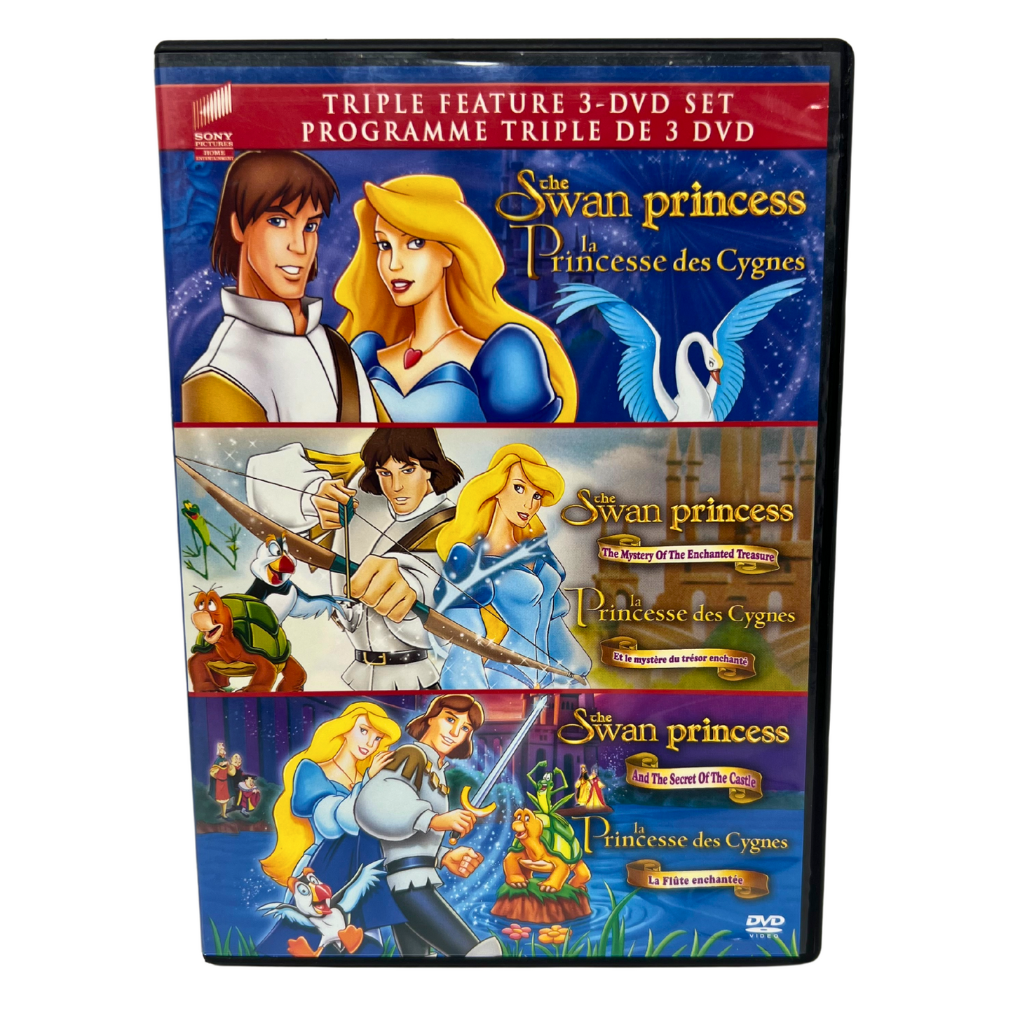 The Swan Princess: Triple Feature (DVD) Kids Cartoon Good Condition!!!