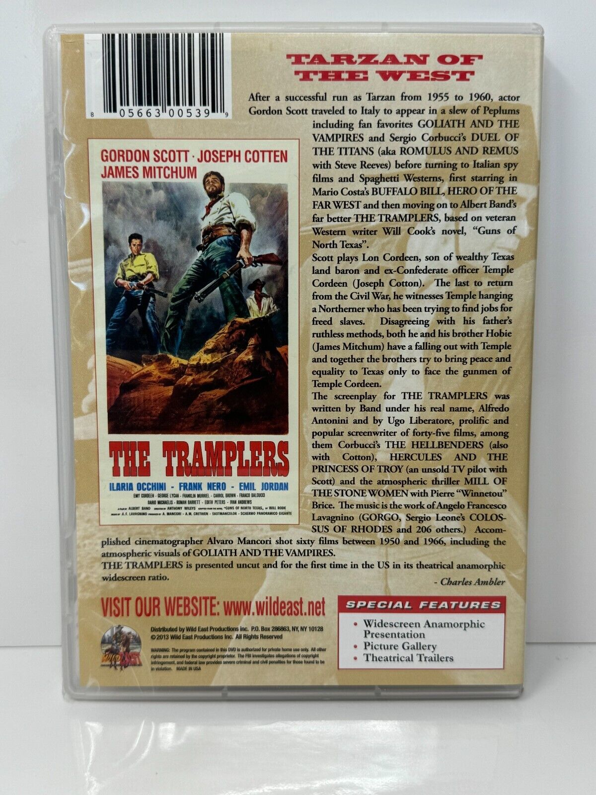 The Tramplers (DVD) Spaghetti Western (DVD) Western Good Condition!!!