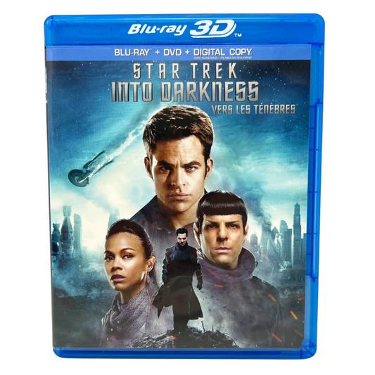 Star Trek Into Darkness (Blu-ray 3D) Sci-Fi Good Condition!!!