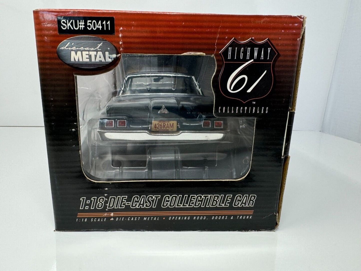 Highway 61 Dodge Super Street 330 Supercar 1:18 Diecast Limited Edition to 504