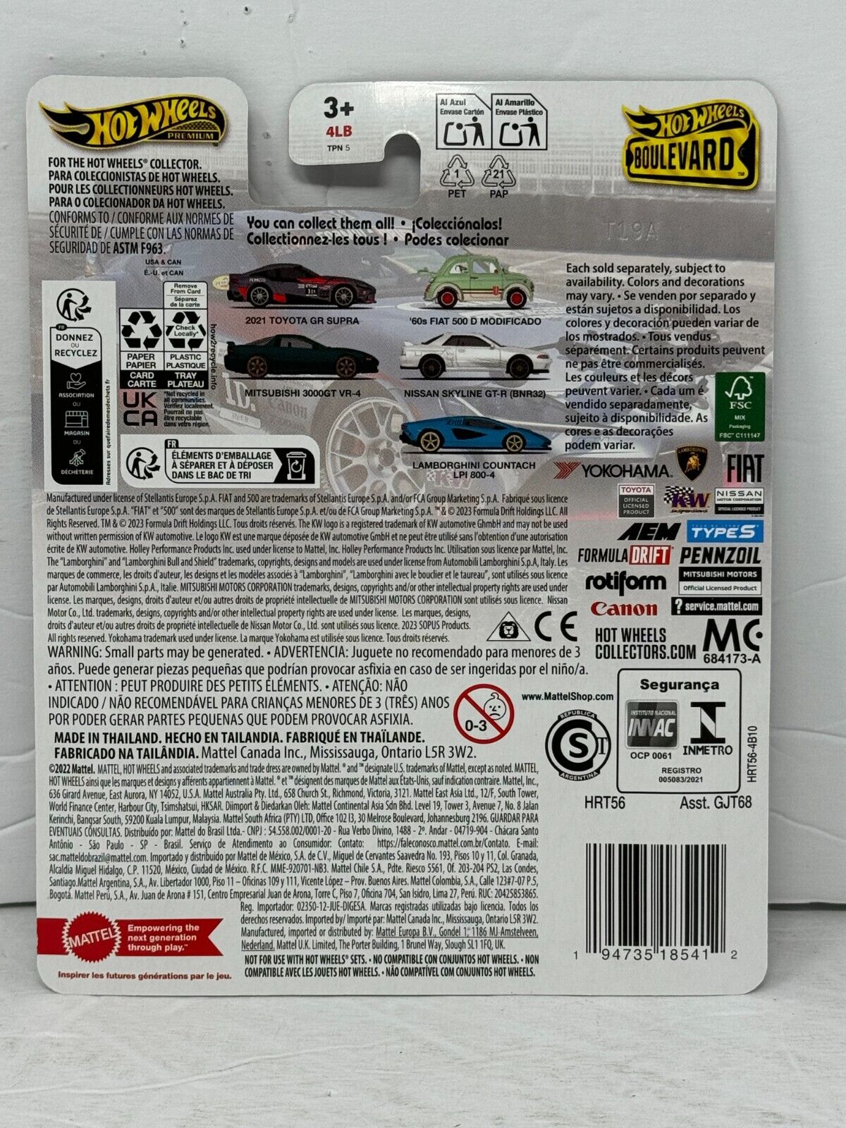 Hot Wheels Premium #96 Boulevard Toyota GR Supra 1:64 Diecast