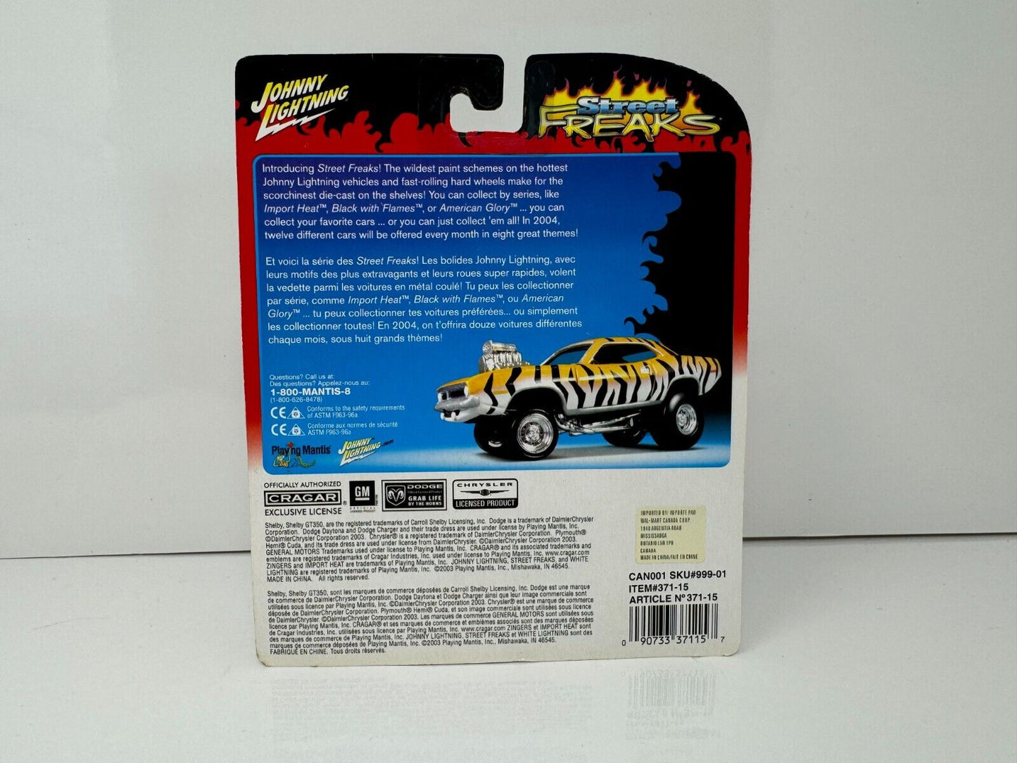 Johnny Lightning Zingers! Wild Pony 1969 Shelby GT350 1:64 Diecast