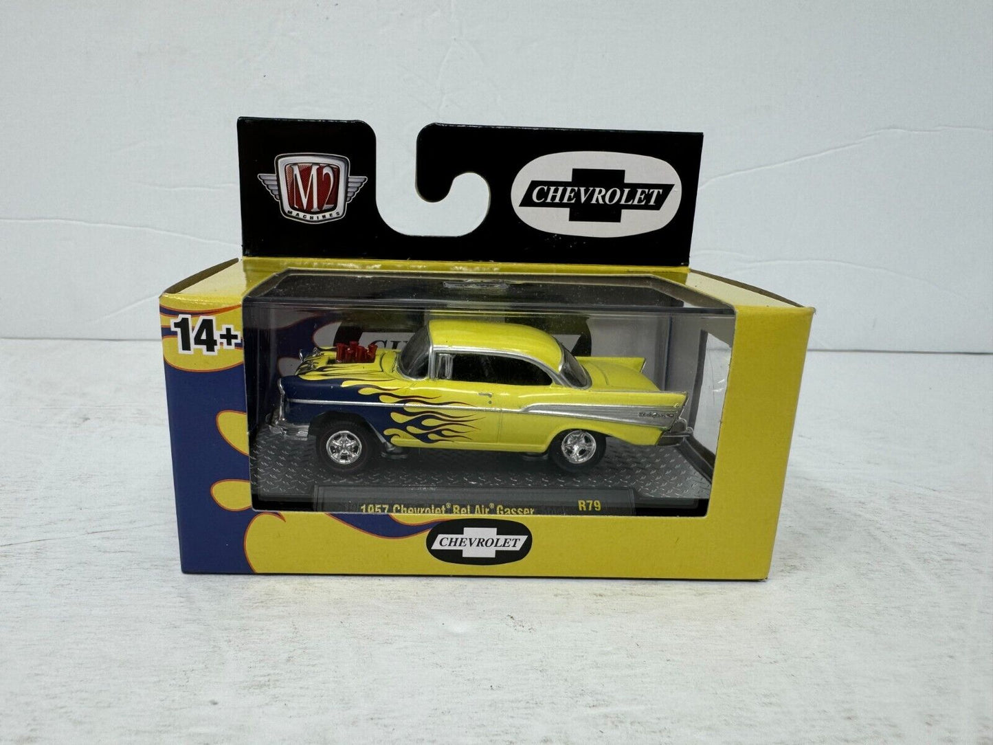 M2 Machines 1957 Chevrolet Bel Air Gasser 1:64 Diecast