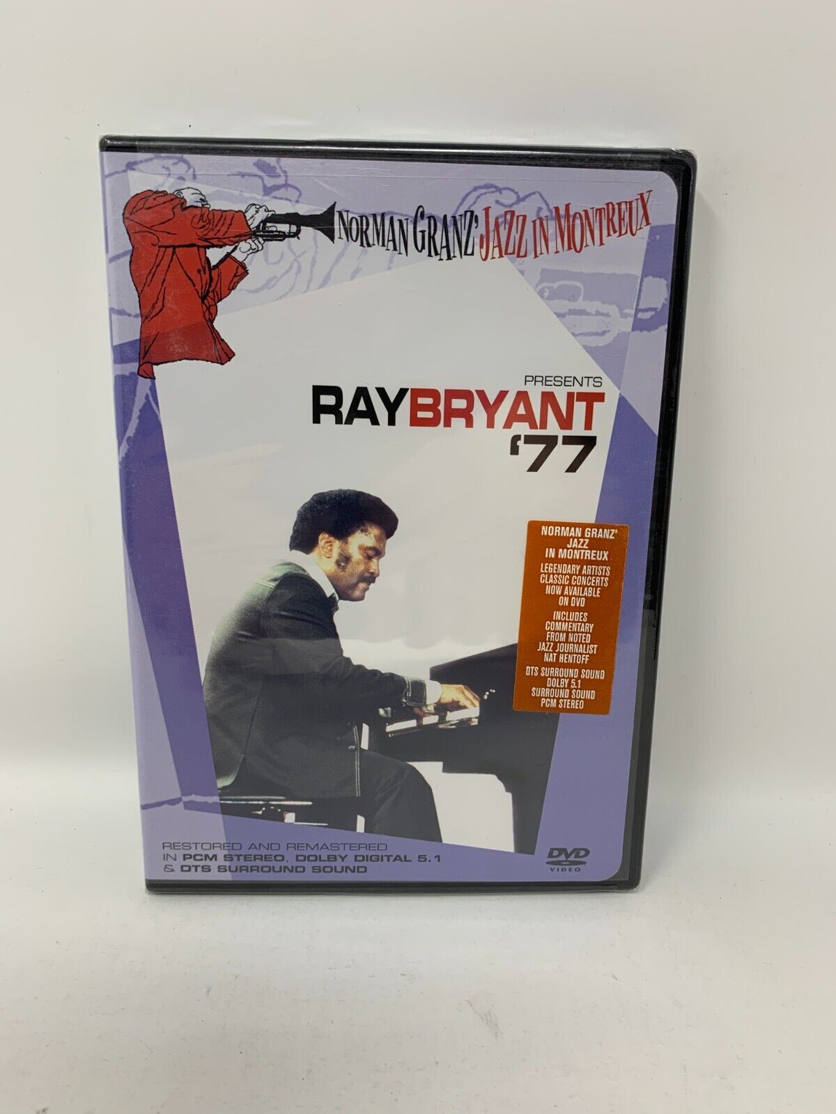 Norman Granz' Jazz in Montreux Ray Bryant '77 (DVD) Music Concert New and Sealed