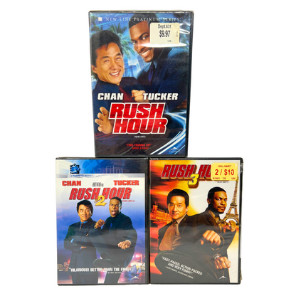 Rush Hour Trilogy Collection (DVD) Action Brand New and Sealed!!!