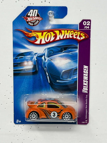 Hot Wheels Team Volkswagen New Beetle Cup 1:64 Diecast