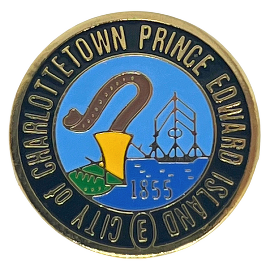 Charlottetown Prince Edward Island PEI Souvenir Cities & States Lapel Pin SP4 V3