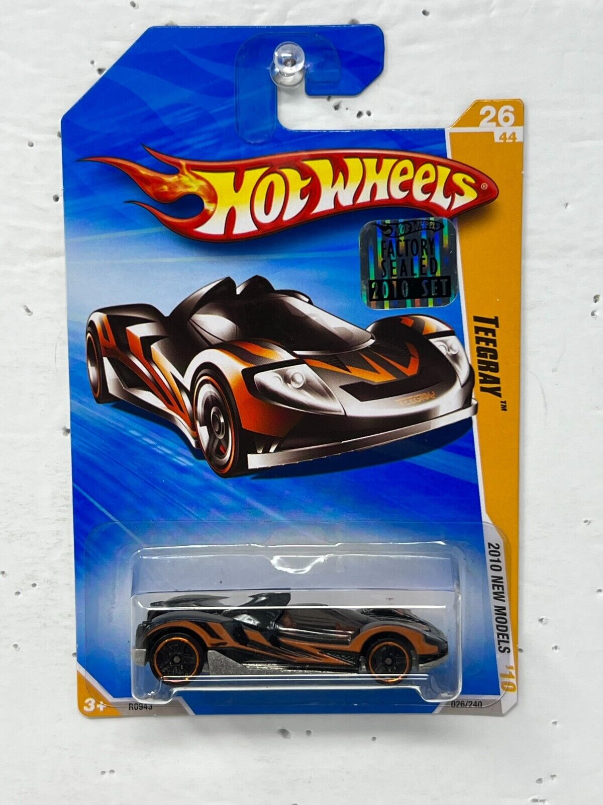 Hot Wheels 2010 New Models Teegray 1:64 Diecast Factory Sealed