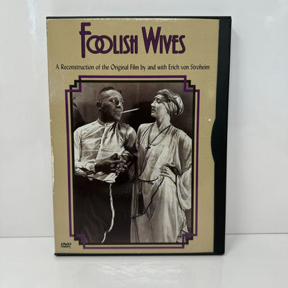 Foolish Wives (DVD) Thriller Good Condition!!!